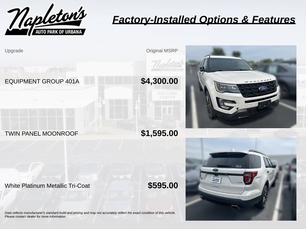 Used 2016 Ford Explorer Sport Sport Utility