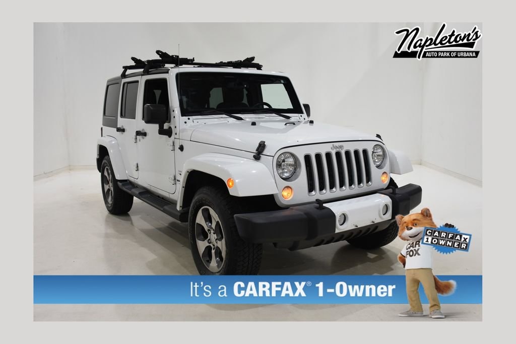 Used 2016 Jeep Wrangler Unlimited Sahara Sport Utility