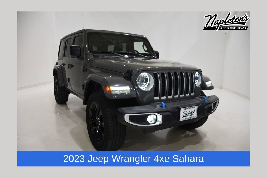Used 2023 Jeep Wrangler Sahara 4xe Sport Utility