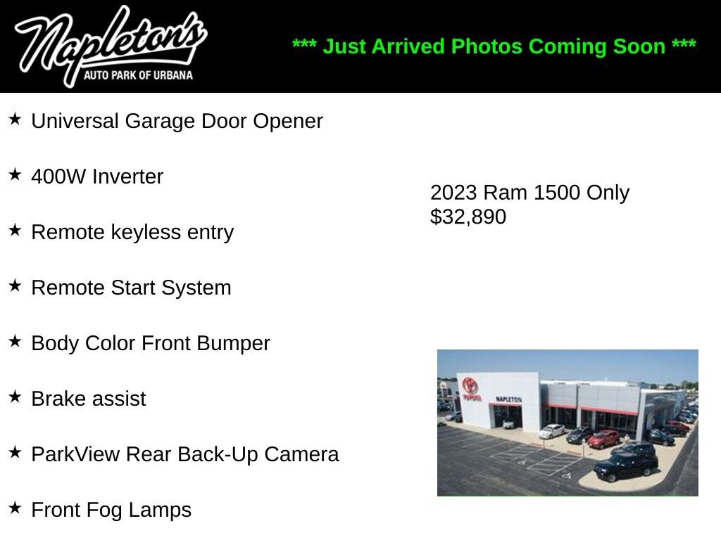 Used 2023 Ram 1500 Big Horn/Lone Star Truck