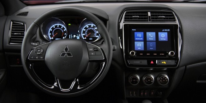 Mitsubishi Outlander Sport Dash Mitsubishi Outlander Sport screen size