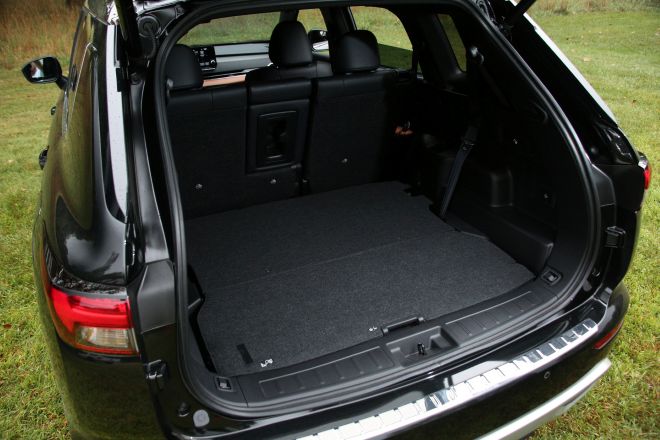 Mitsubishi Outlander cargo space
