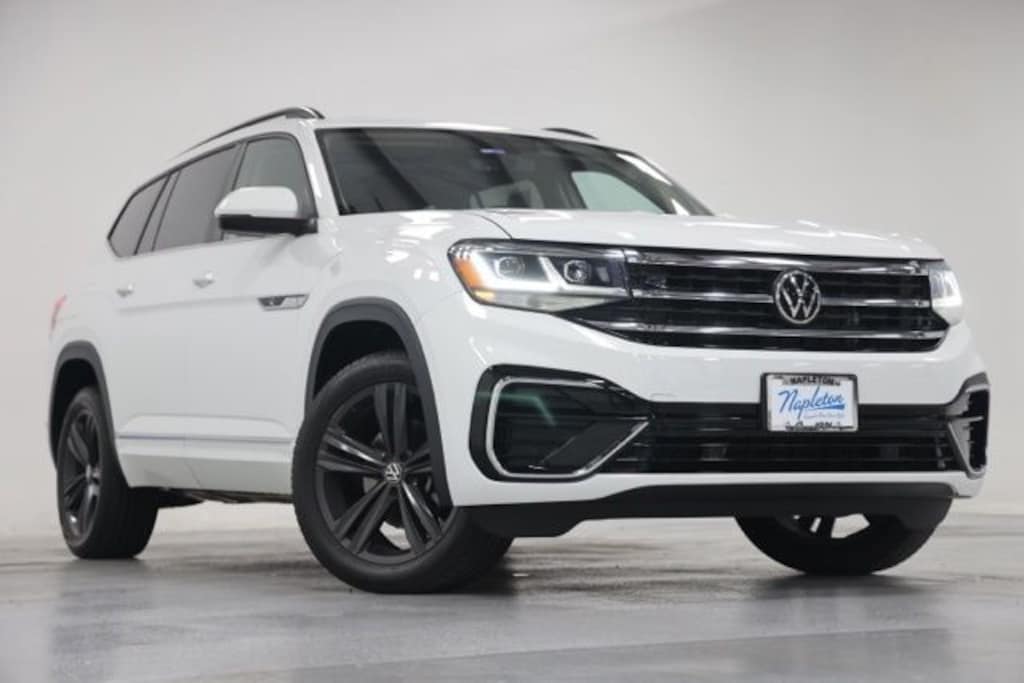 Used 2021 Volkswagen Atlas 3.6L V6 SE w/Technology R-Line SUV