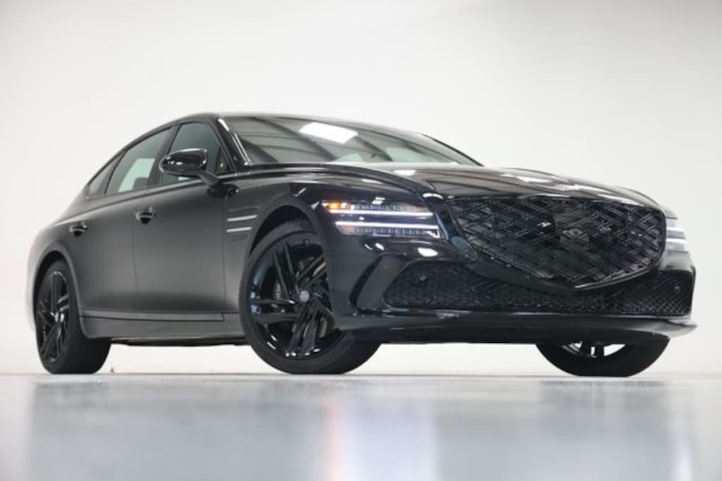 New 2026 Genesis G80 3.5T Prestige Black Sedan
