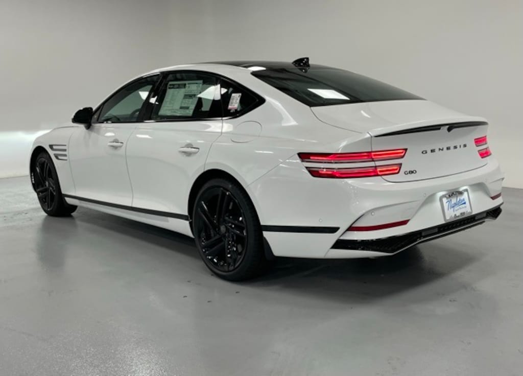 New 2026 Genesis G80 3.5T Prestige Black Sedan