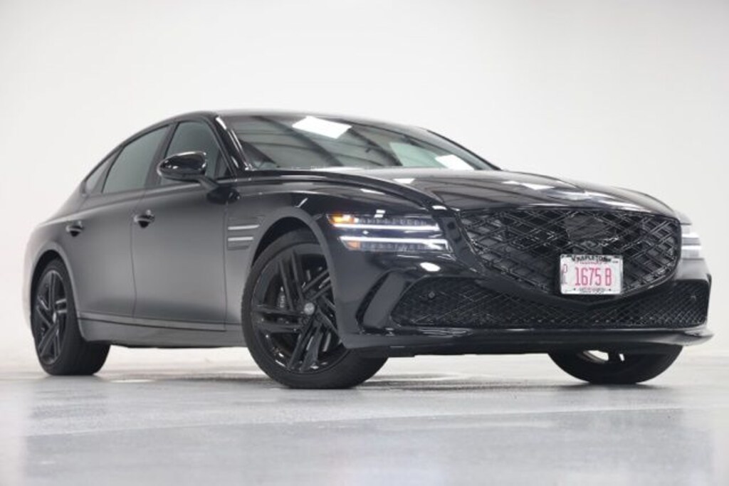 New 2026 Genesis G80 3.5T Prestige Black Sedan