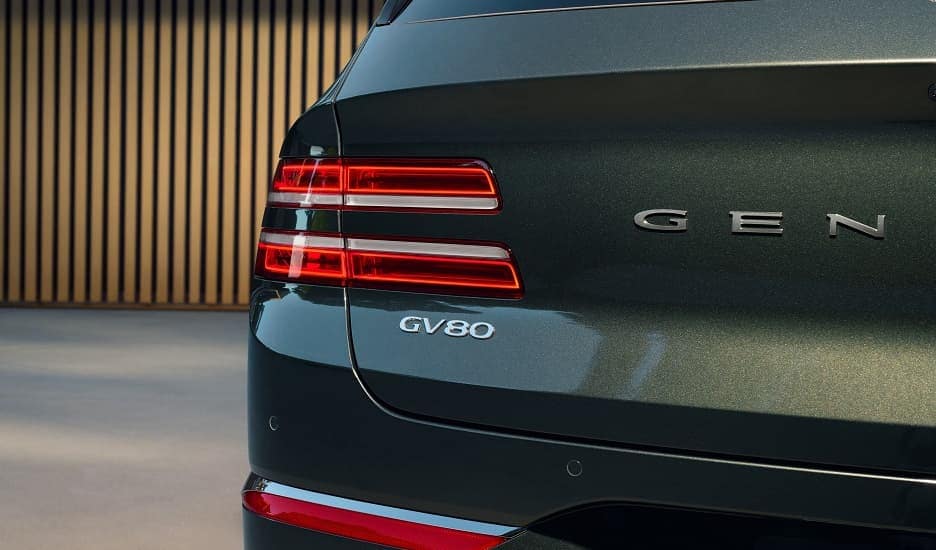 Genesis GV80 Design Genesis GV80 Rear Fascia