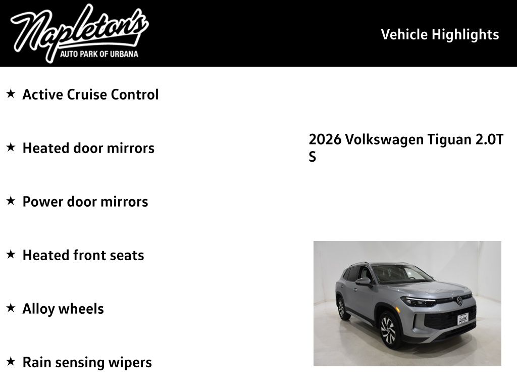 2026 Volkswagen Tiguan S - Photo 16