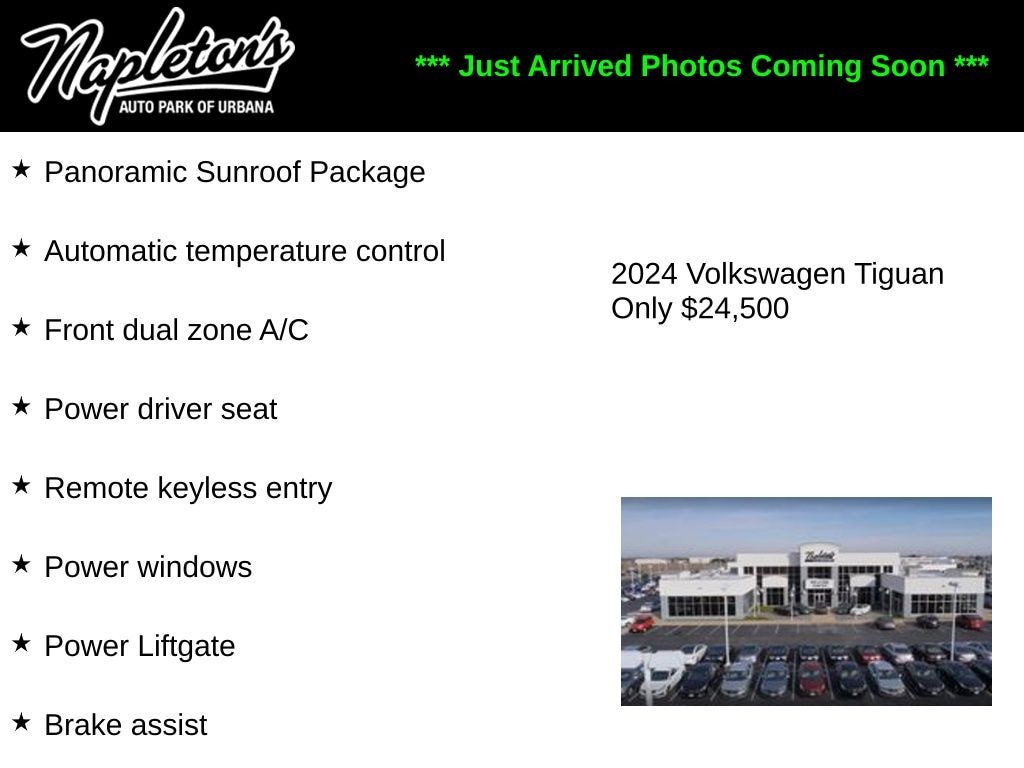 Used 2024 Volkswagen Tiguan 2.0T SE SUV