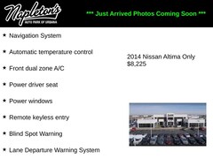 2014 Nissan Altima 2.5 SL Sedan