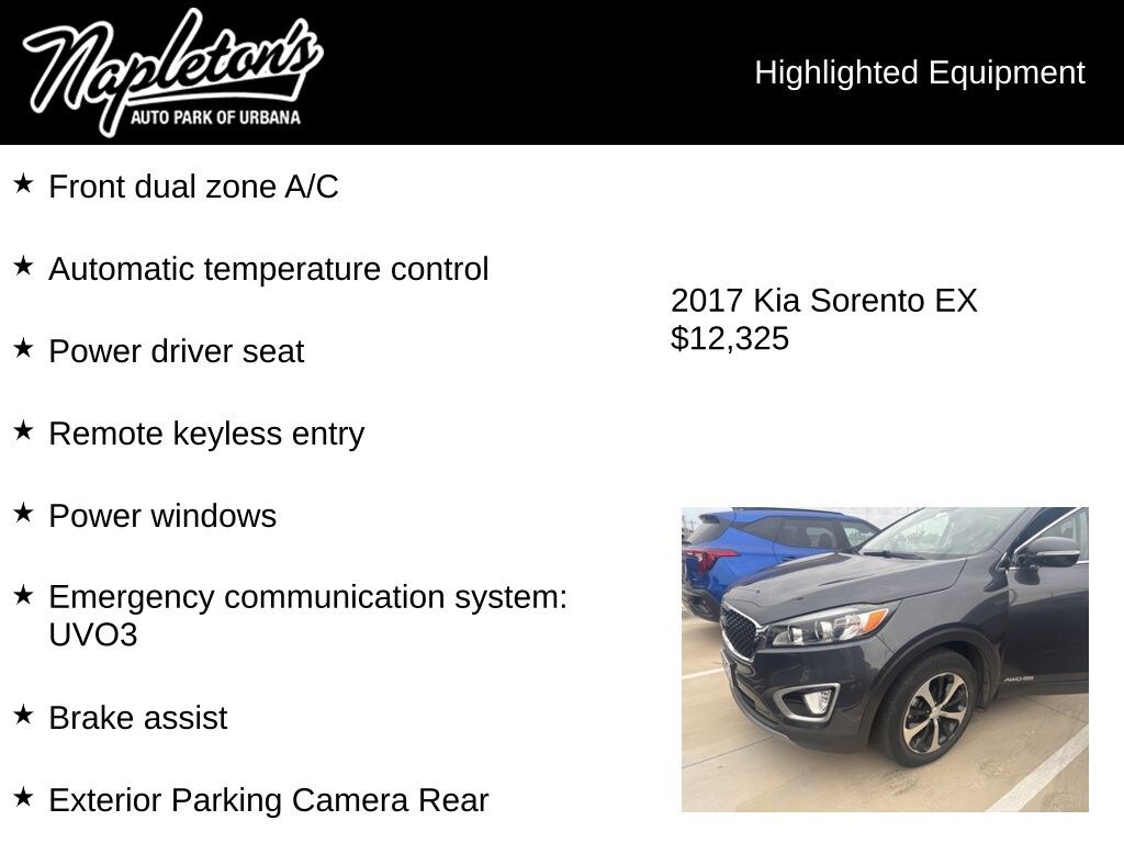 Used 2017 Kia Sorento EX SUV