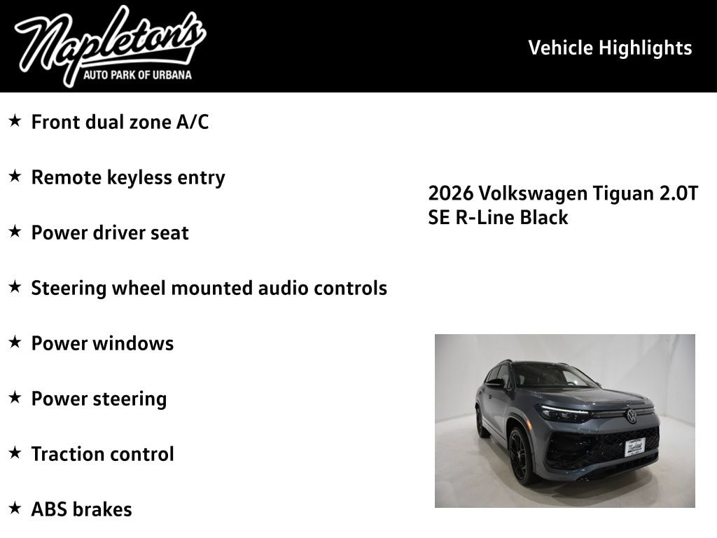 2026 Volkswagen Tiguan SE R-LINE BLACK - Photo 15