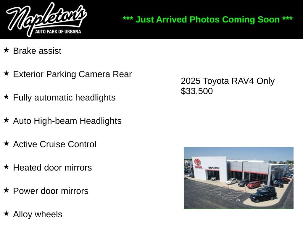 Used 2025 Toyota RAV4 XLE Premium SUV