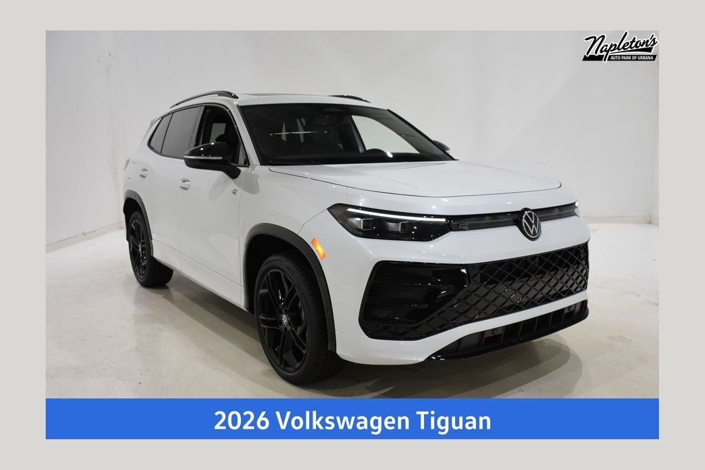 New 2026 Volkswagen Tiguan 2.0T SE R-Line Black SUV