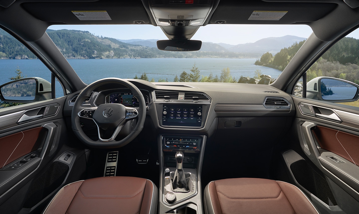 VW tiguan in urbana, il