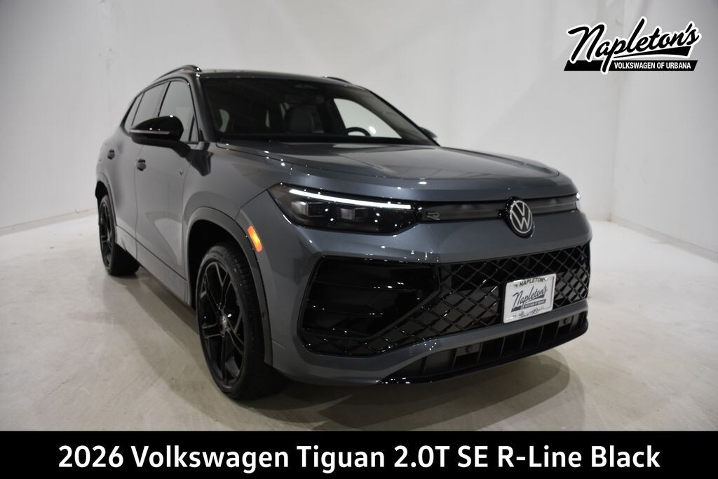 New 2026 Volkswagen Tiguan SE R-Line Black SUV