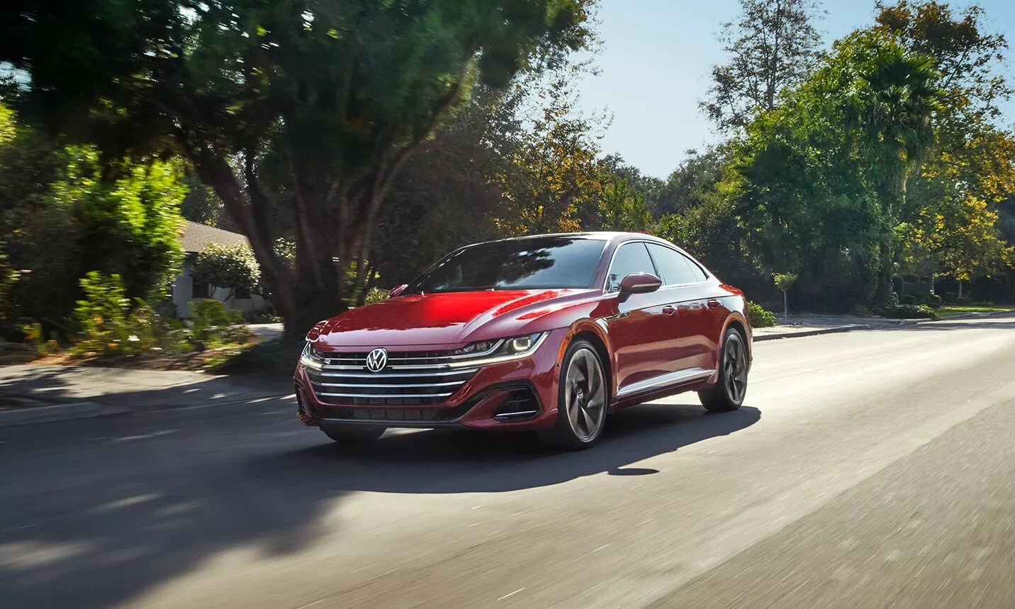 Driving Arteon in Urbana