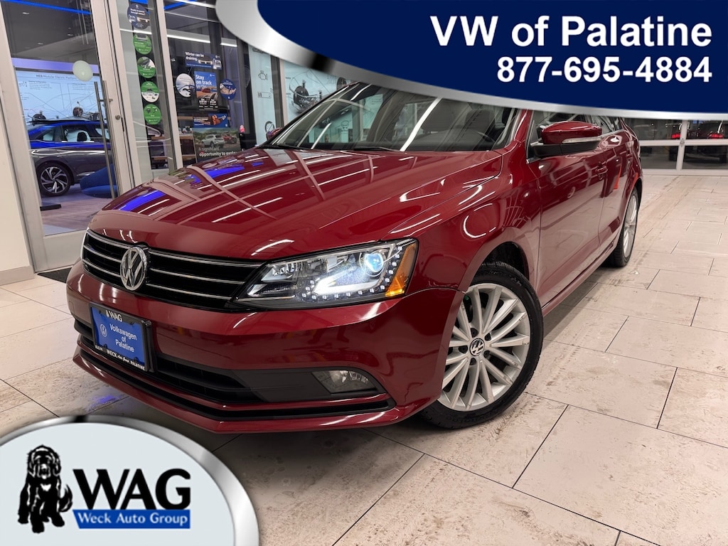 Used 2016 Volkswagen Jetta 1.8T SEL w/PZEV Sedan