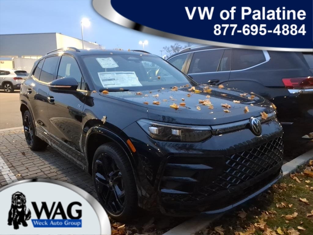 New 2026 Volkswagen Tiguan 2.0T SE R-Line Black SUV