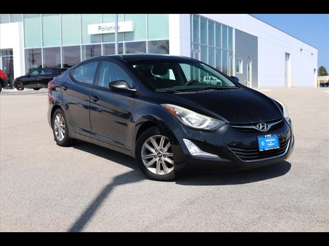 Used 2014 Hyundai Elantra SE with VIN KMHDH4AE2EU055718 for sale in Palatine, IL