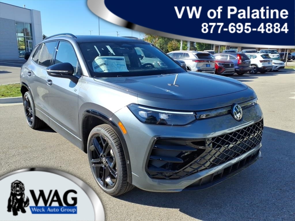 New 2025 Volkswagen Tiguan 2.0T SE R-Line Black SUV