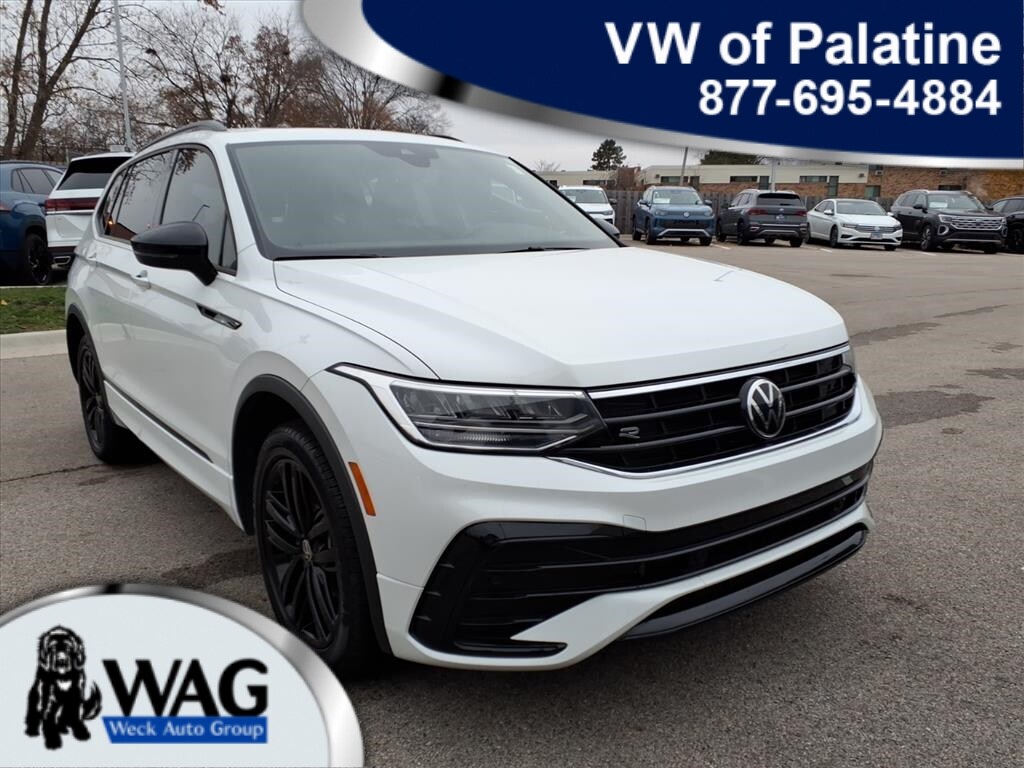Used 2022 Volkswagen Tiguan 2.0T SE R-Line Black SUV
