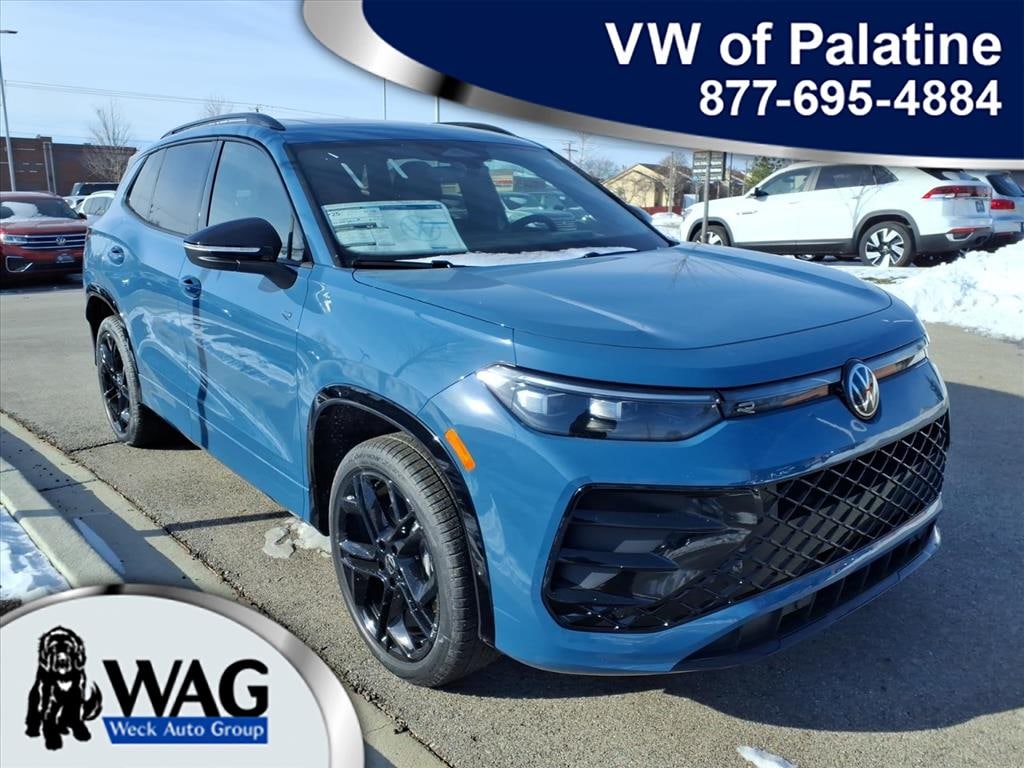 New 2026 Volkswagen Tiguan 2.0T SE R-Line Black SUV