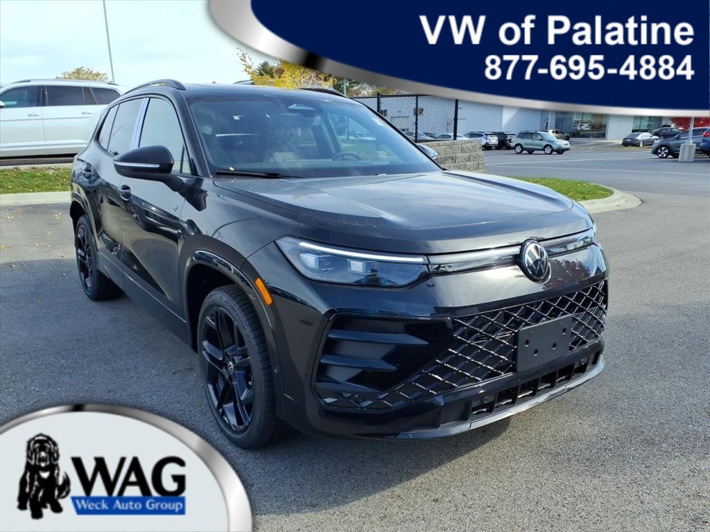 New 2025 Volkswagen Tiguan 2.0T SE R-Line Black SUV