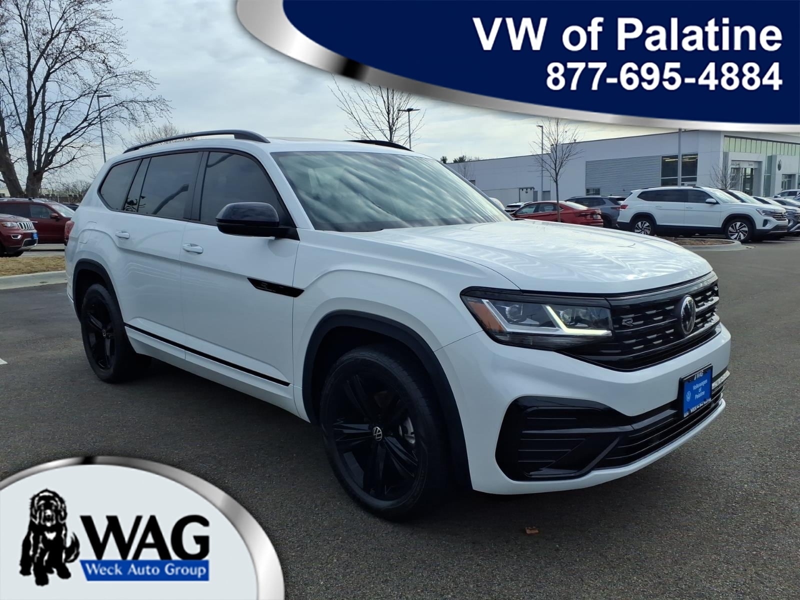 2023 Volkswagen Atlas SEL R-Line Black