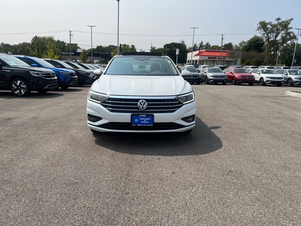 Used 2021 Volkswagen Jetta SEL Premium with VIN 3VWG57BU2MM068647 for sale in Palatine, IL