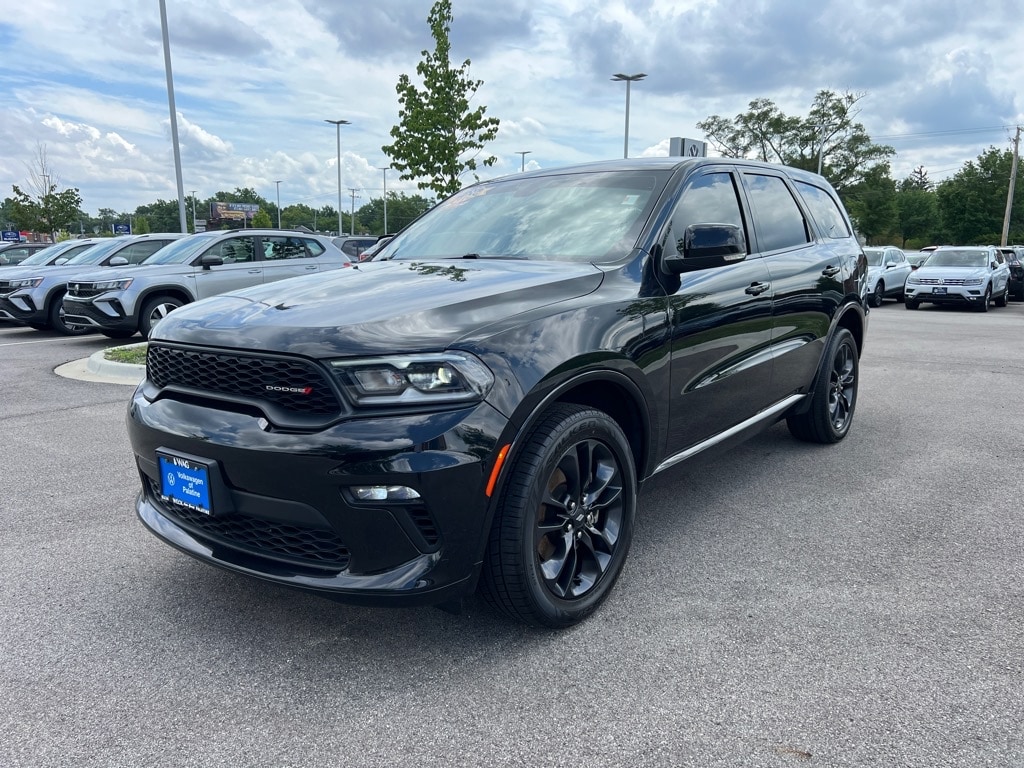 Used 2021 Dodge Durango GT Plus with VIN 1C4RDJDG2MC579182 for sale in Palatine, IL