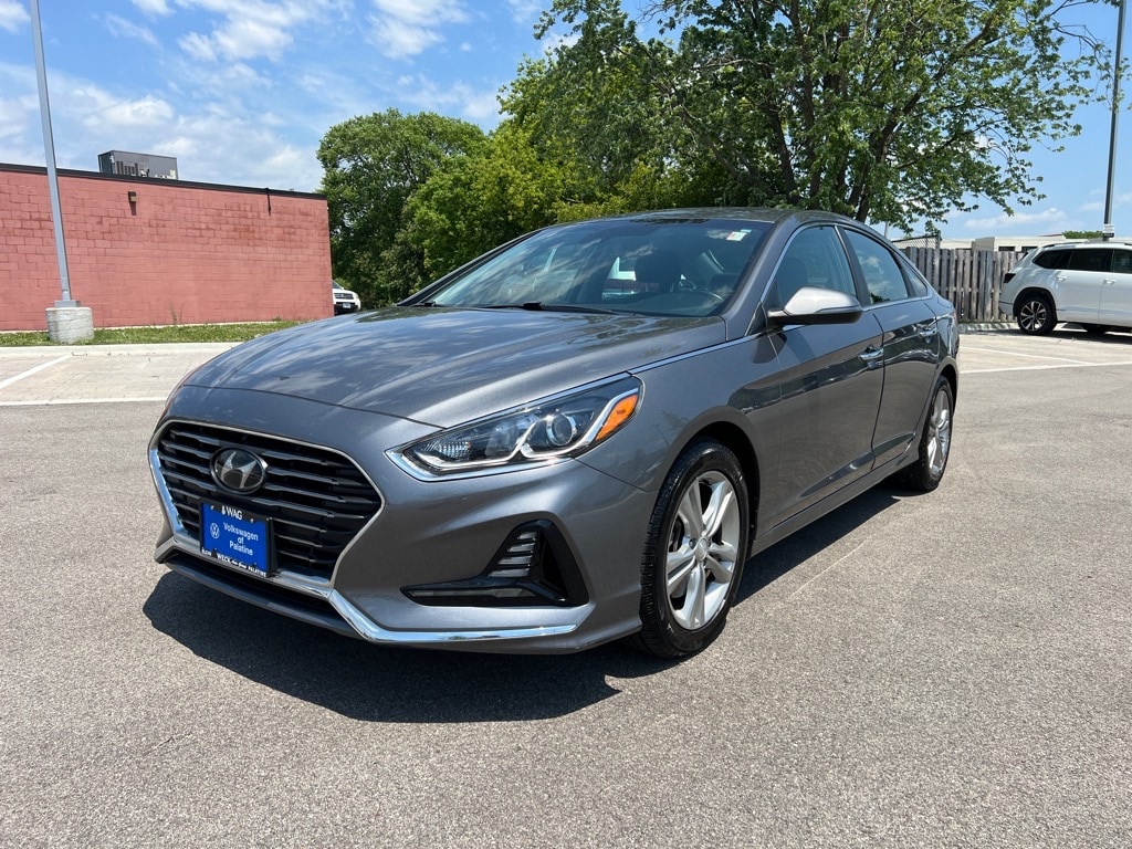 Used 2018 Hyundai Sonata SEL with VIN 5NPE34AF0JH652614 for sale in Palatine, IL