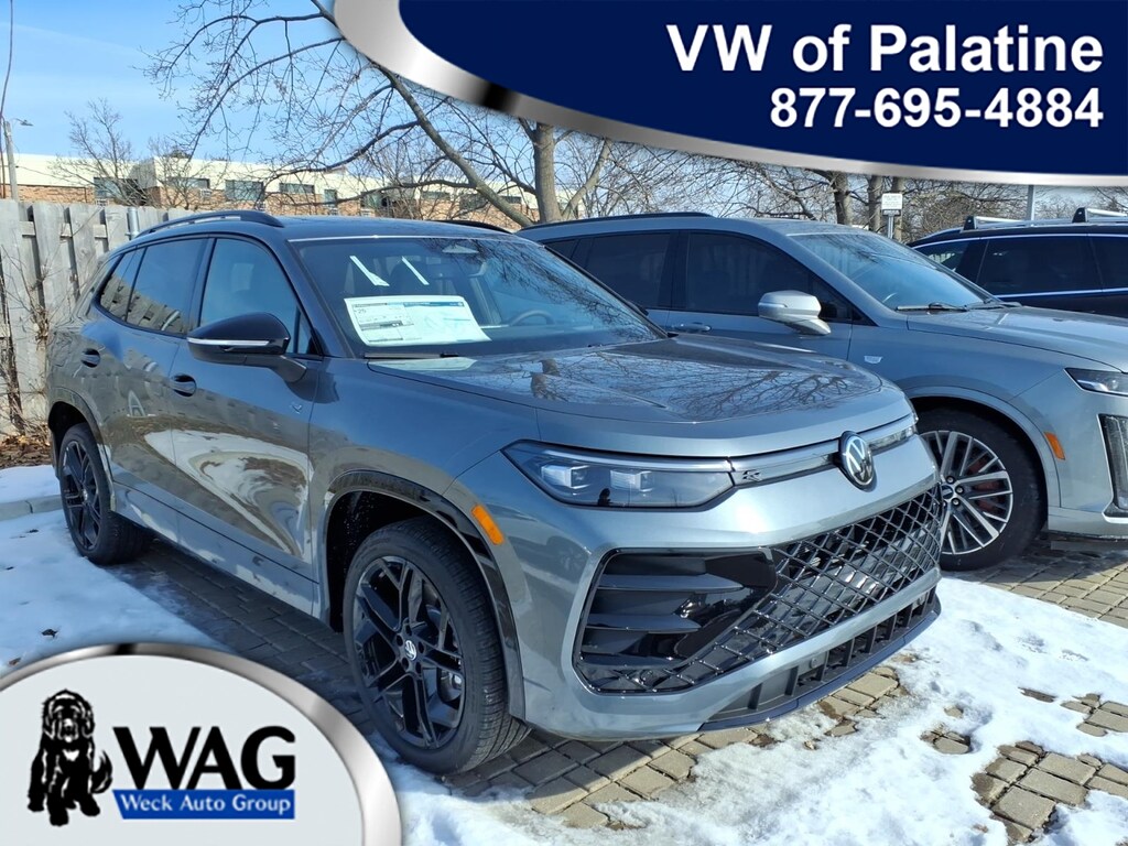 New 2026 Volkswagen Tiguan 2.0T SE R-Line Black SUV