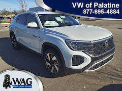 Used 2025 Volkswagen Atlas Cross Sport 2.0T SEL SUV for sale in Mount Prospect, IL