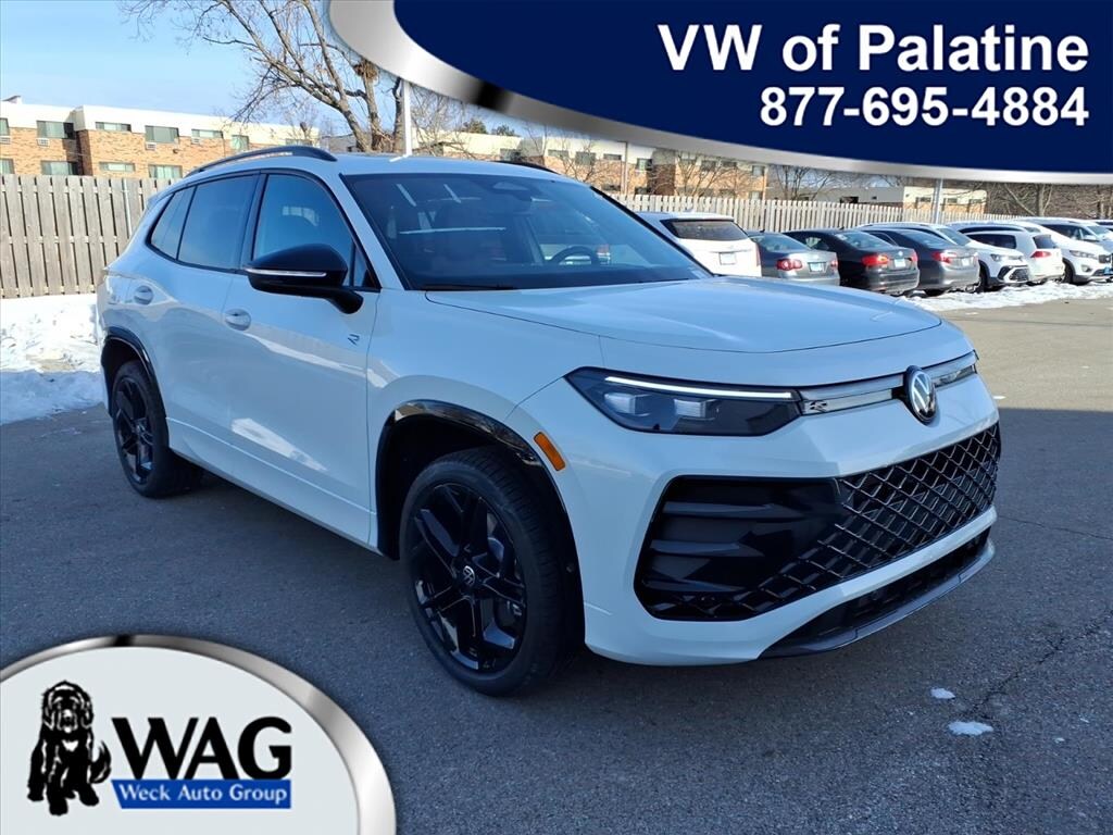 New 2025 Volkswagen Tiguan 2.0T SE R-Line Black SUV