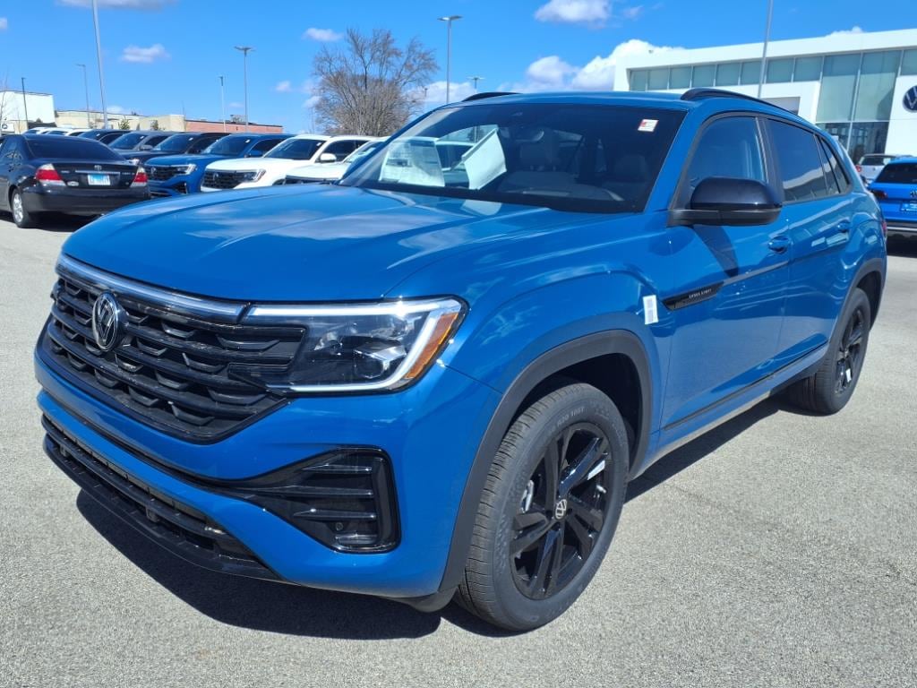 New 2025 Volkswagen Atlas Cross Sport 2.0T SEL R-Line Black SUV