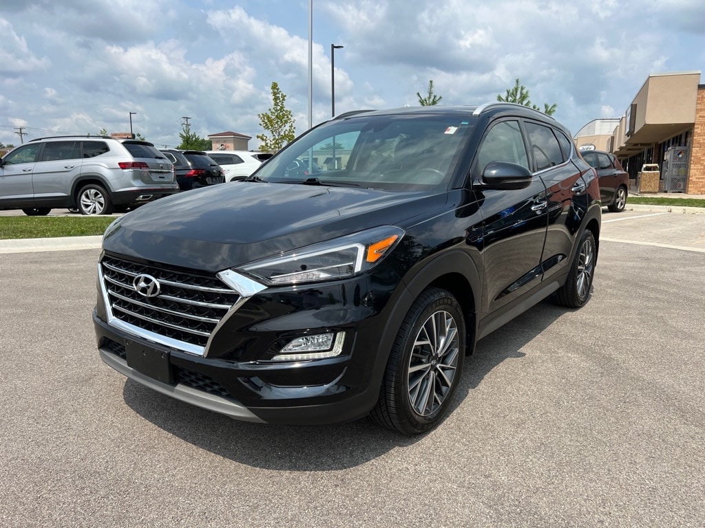 Used 2021 Hyundai Tucson Limited with VIN KM8J3CAL6MU340964 for sale in Palatine, IL