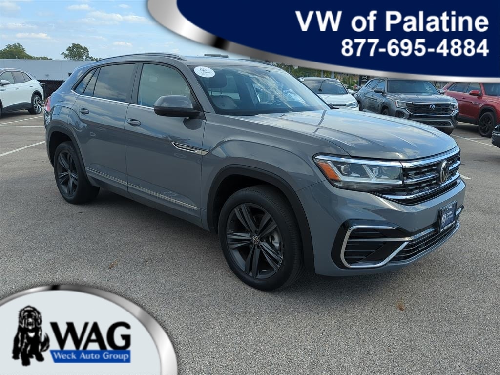 Used 2021 Volkswagen Atlas Cross Sport 3.6L V6 SE w/Technology R-Line 4MOTION SUV