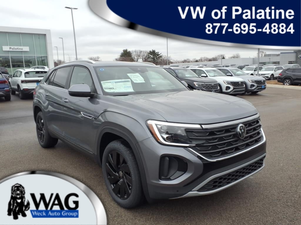 New 2025 Volkswagen Atlas Cross Sport 2.0T SE w/Technology SUV