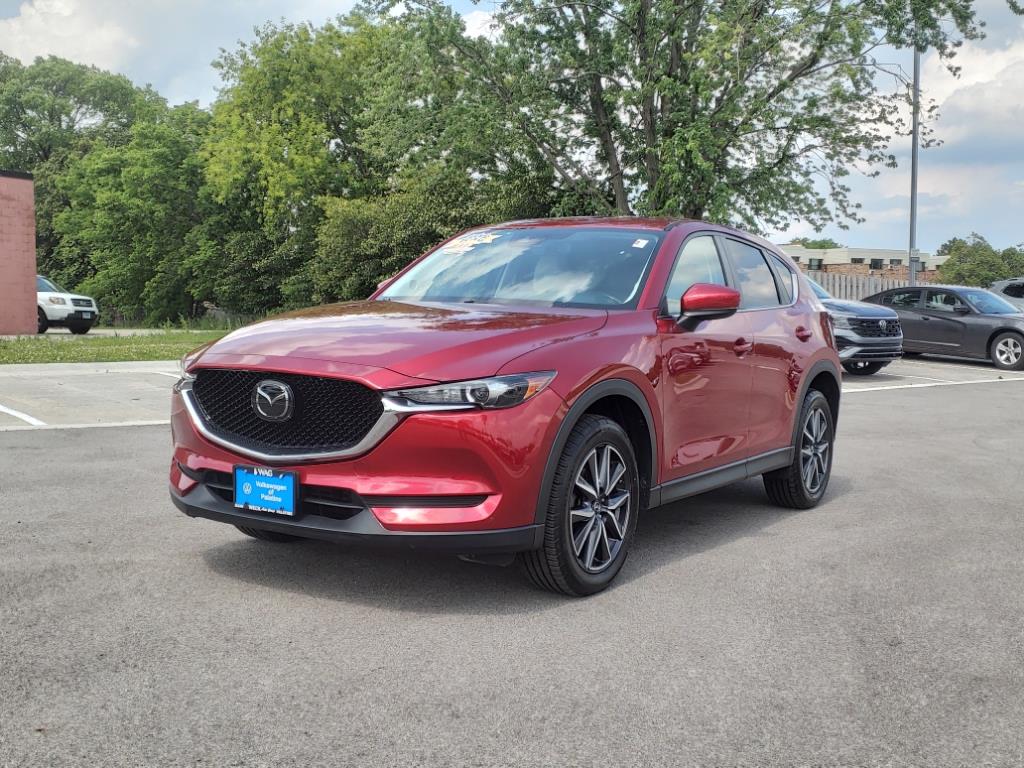 Used 2018 Mazda CX-5 Touring with VIN JM3KFBCM4J0417776 for sale in Palatine, IL