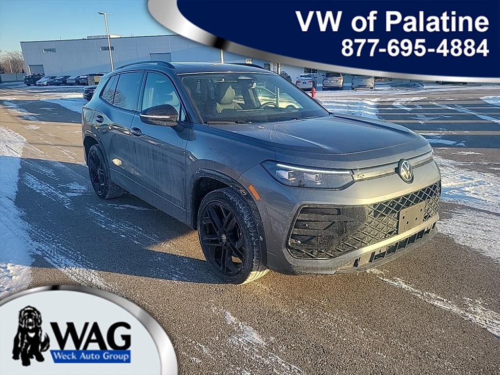 New 2025 Volkswagen Tiguan 2.0T SE R-Line Black SUV