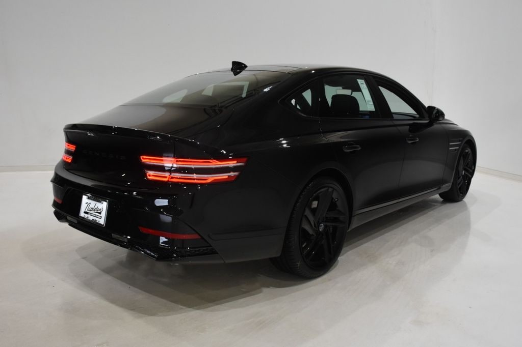 New 2026 Genesis G80 3.5T Prestige Black Sedan