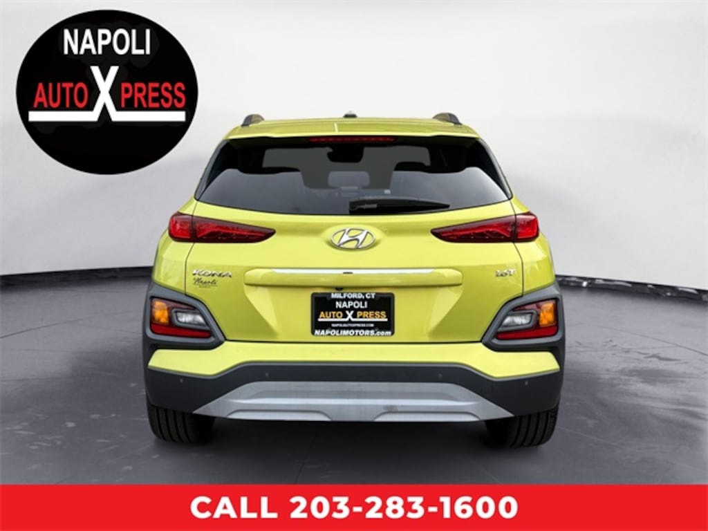 Used 2018 Hyundai Kona Ultimate w/Lime Accent SUV