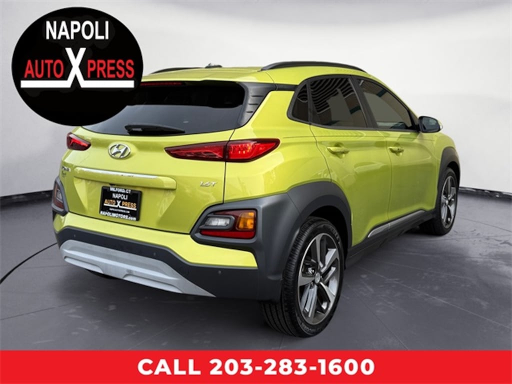 Used 2018 Hyundai Kona Ultimate w/Lime Accent SUV