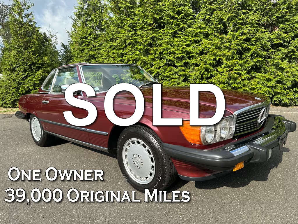 Used 1987 Mercedes-Benz 560SL SL CONVERTILE