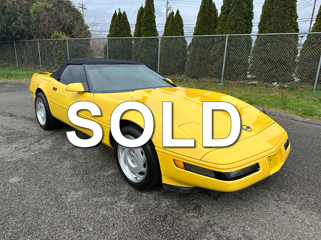1992 Chevrolet Corvette Convertible