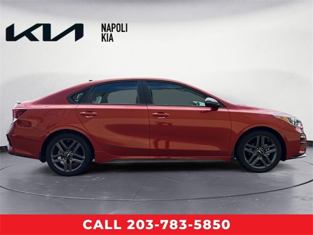 Certified 2021 Kia Forte GT-Line with VIN 3KPF34AD0ME295740 for sale in Milford, CT