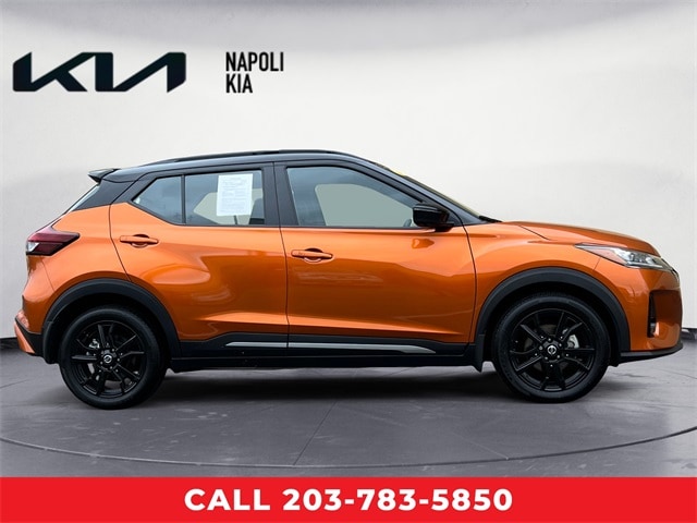 Used 2021 Nissan Kicks SR with VIN 3N1CP5DVXML562849 for sale in Milford, CT