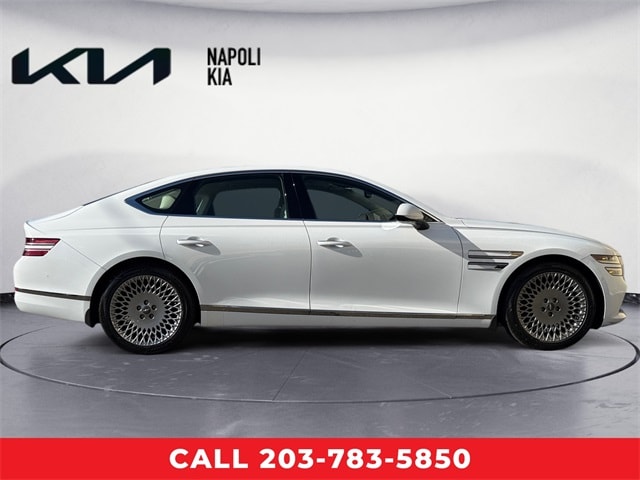 Used 2022 GENESIS G80 Base with VIN KMTGB4SC1NU109026 for sale in Milford, CT