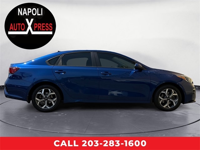Used 2021 Kia Forte LXS with VIN 3KPF24AD1ME283566 for sale in Milford, CT